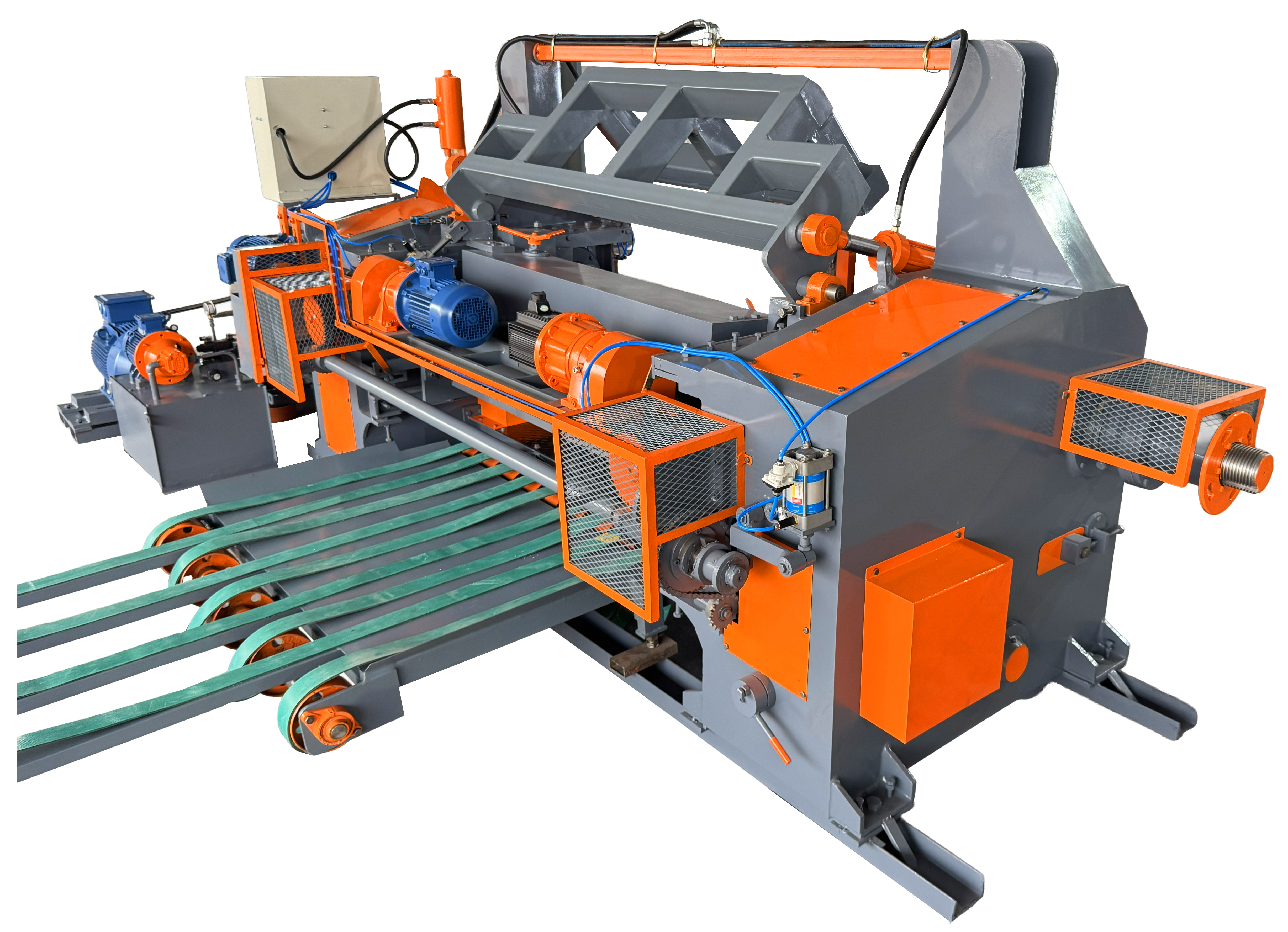 Spindle Log Peeling Machine